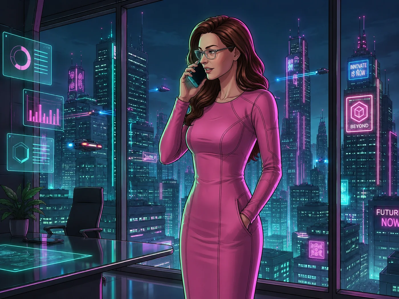 Julia, co-founder and COO of TheAIDuo